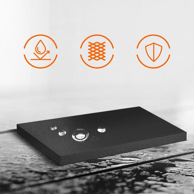 Thumbnail 6 de Upgrade4cars Mousse de protection de garage murale adhésive blanche (rouleau) – plaques mur anti-chocs