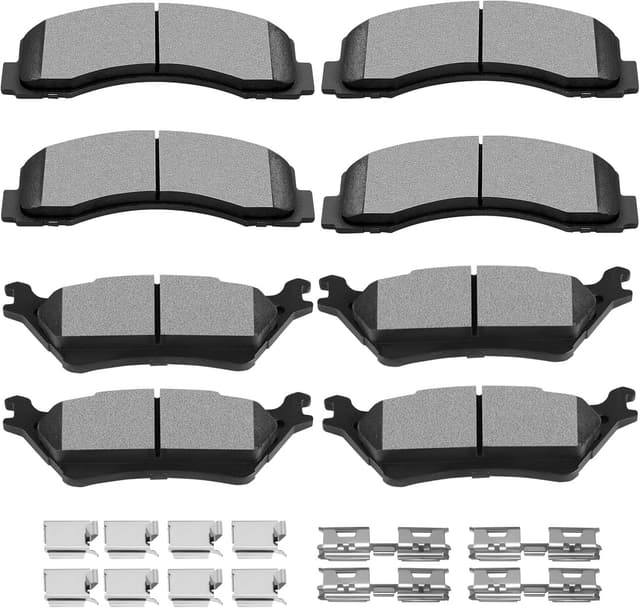 Detalle de SCITOO D1414 D1602 Front & Rear Brake Pads Set for Ford F-150 (2012-2020)