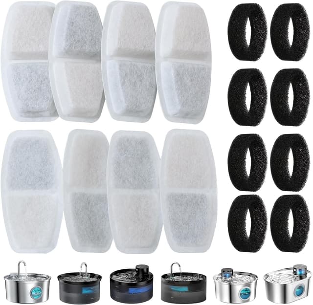 Imagen de Zemiu Filtro Fontanella 16 pezzi per gatti en OfertitasTOP