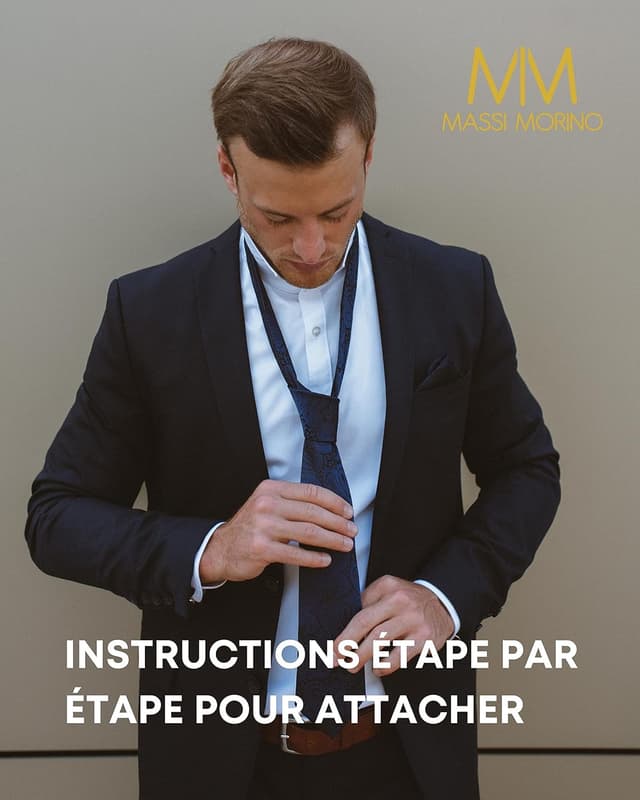 Detalle 2 de Massi Morino Cravate 5 en 1