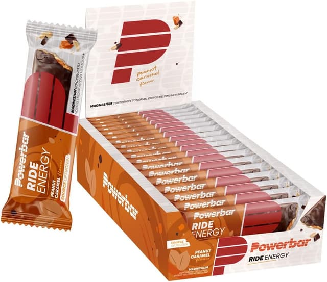 Detalle 2 de PowerBar Ride Energy Peanut Caramel Bar 18x55g