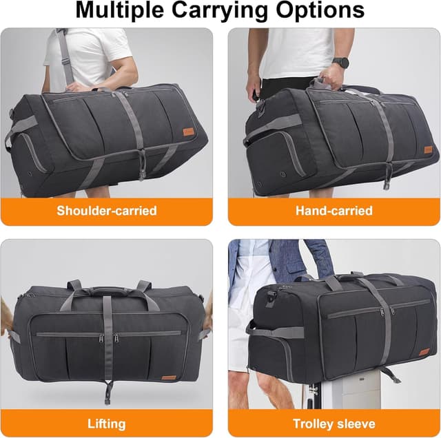 Thumbnail 6 de Upeelife Faltbare Reisetasche 125L