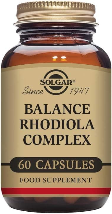 Imagen de Solgar Balance Rodiola Complex 🌿, Apoyo Nervioso, 60 Cápsulas en OfertitasTOP