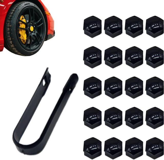 Thumbnail 1 de 17mm Wheel Nut Covers 20-piece set
