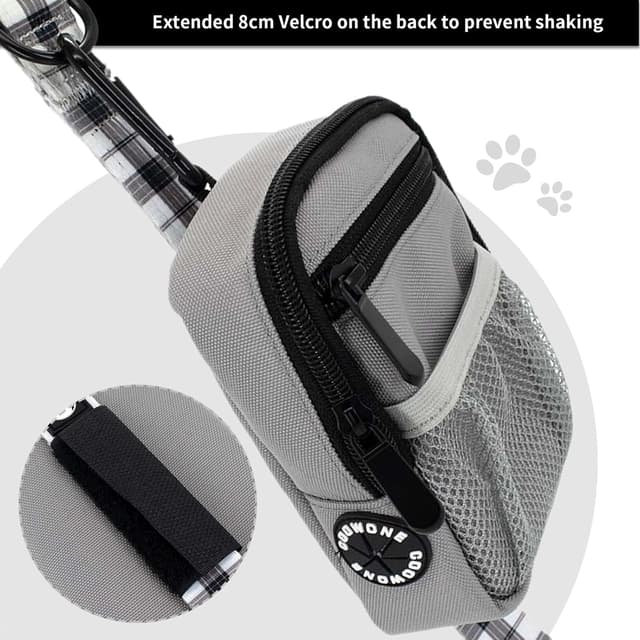 Thumbnail 5 de COOWONE Dog Treat Pouch 900D Oxford Cloth Small