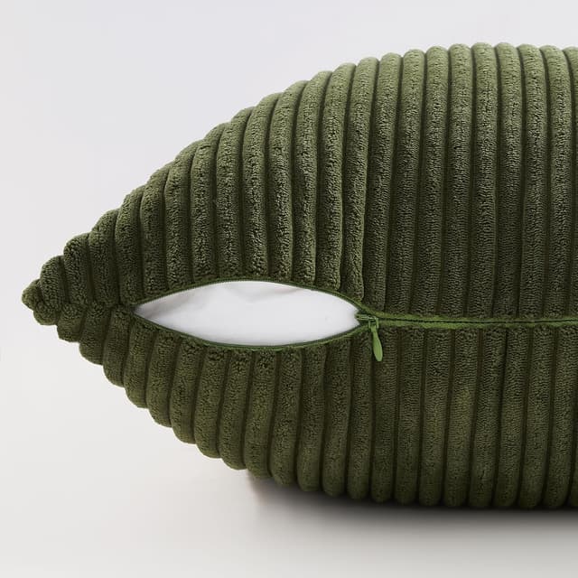 Thumbnail 5 de Topfinel Juego de 2 Fundas de Cojín 60x60 Verde Oliva