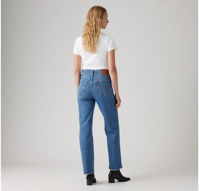 Thumbnail 2 de Levi's Ribcage Straight Ankle Vaqueros Mujer