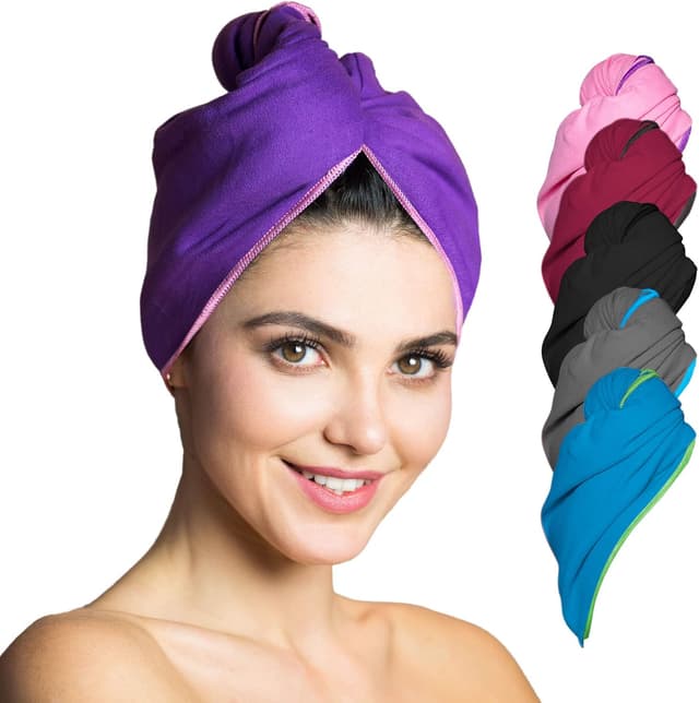 Detalle de Fit-Flip Turban Cheveux Microfibre