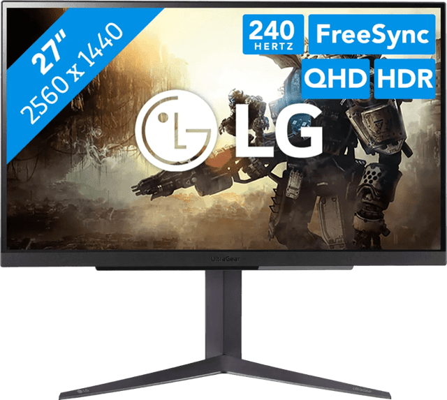 Detalle de LG UltraGear 27GR83Q-B 240 Hz Gaming-Monitor