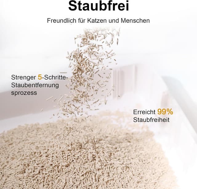 Thumbnail 2 de FUKUMARU Tofu Katzenstreu 10,8 kg Klumpstreu für Katzen 🐱