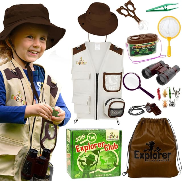 Detalle de Cheerful Children bug hunting kit for ages 3-7