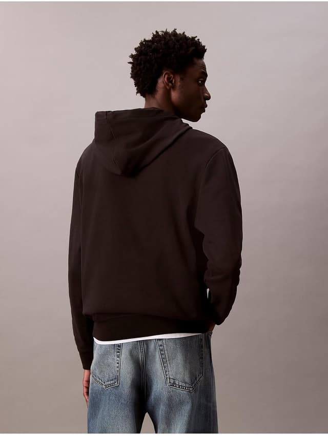 Detalle 2 de Calvin Klein Felpa Terry Uomo con cappuccio
