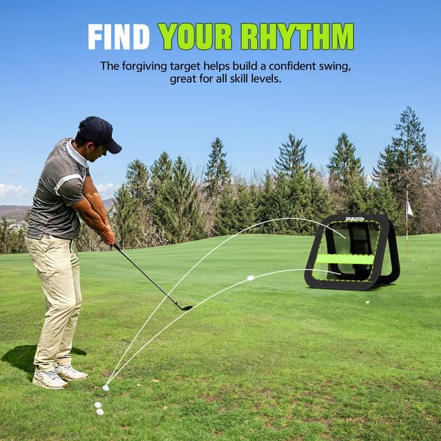 Thumbnail 5 de BAYINBULAK Golf Chipping Practice Net 31in