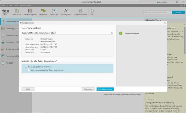 Thumbnail 2 de Tax 2025 DVD Box Steuererklärung 2024 📀