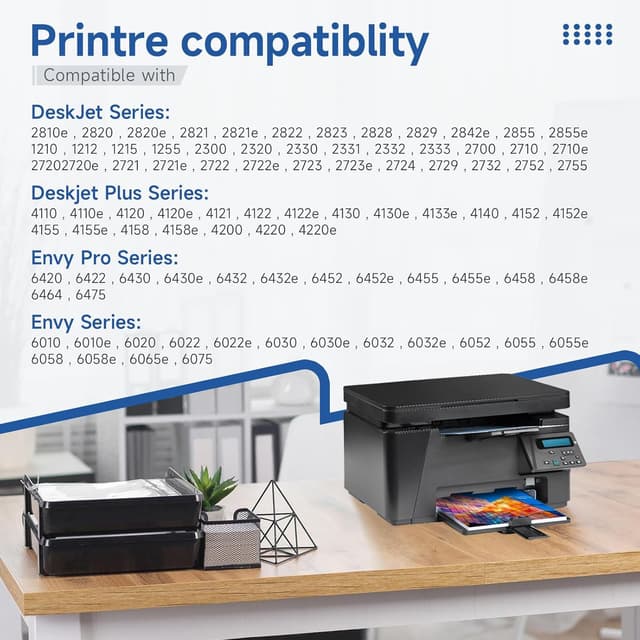 Detalle 2 de Gooprints 305XL ink cartridges remanufactured (HP 305) Black & Colour, 2-pack for DeskJet/Envy