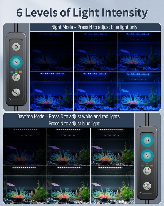 Thumbnail 4 de Pawfly 21 W Éclairage aquarium extensible