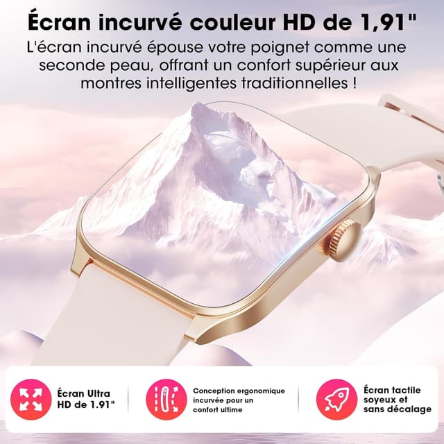 Thumbnail 2 de Montre 1,91" écran incurvé Bluetooth