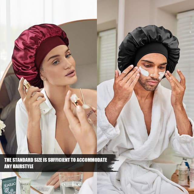 Thumbnail 5 de Doitory Satin Silk Bonnet for Sleeping