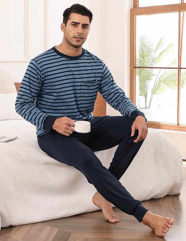 Thumbnail 3 de Sykooria Schlafanzug lang Baumwolle