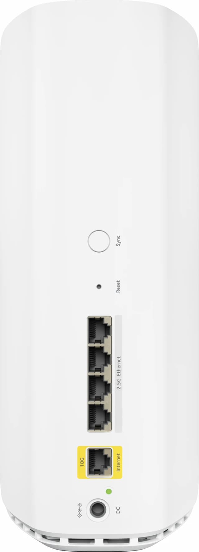 Detalle 1 de Netgear Orbi RBE873 Weiß (WiFi 7) Mesh-WLAN-System für 2–3 Etagen