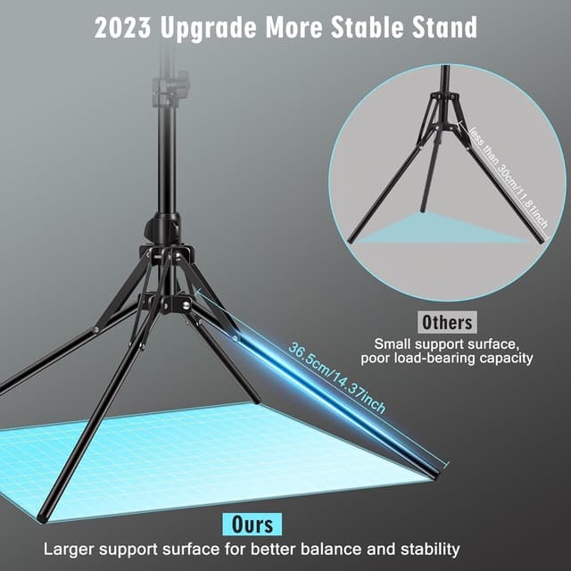 Thumbnail 6 de Ringlicht 11.5 Zoll mit Stativ für Smartphone