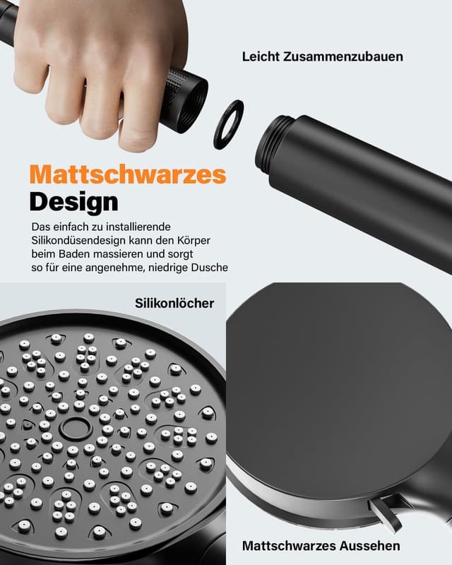 Thumbnail 5 de Cobbe Duschkopf mit Filter 20 Schichten
