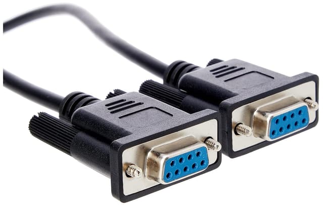 Detalle 2 de DB9 RS232 Null Modem Cable, 1m