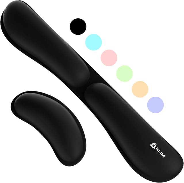 Detalle de KLIM Wrist Rest Set poggiapolsi per tastiera e mouse 🖱