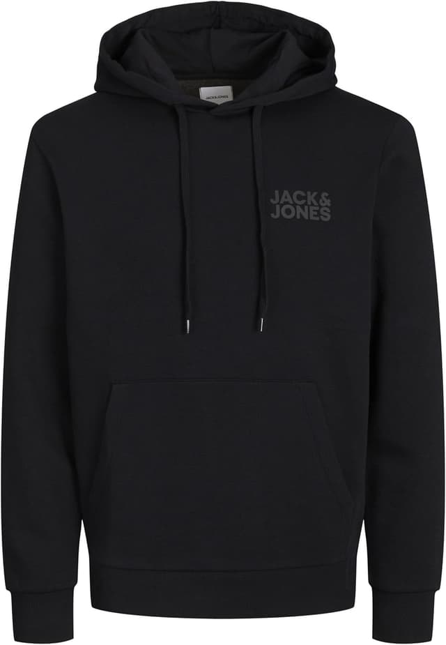 Detalle de Jack & Jones Jjecorp Logo Sweat Hooded Sweatshirt (standard fit) – 70% cotton/30% polyester
