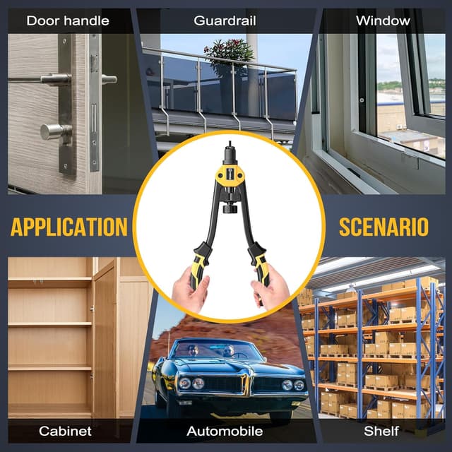 Thumbnail 5 de VIGRUE Nietmutternzange 200 tlg Set đ