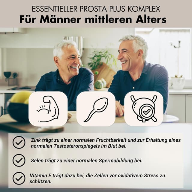 Detalle 2 de Prosta Plus Komplex 180 Kapseln đ©ș