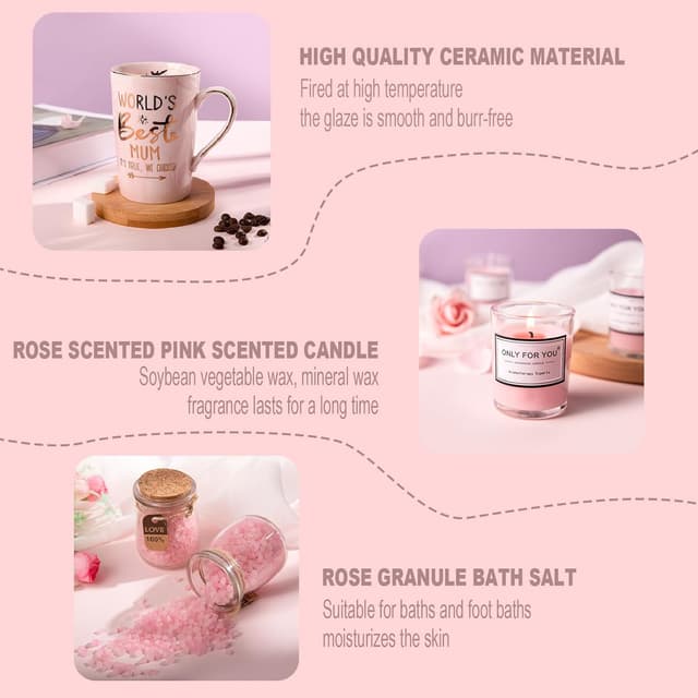 Thumbnail 3 de Mum Pamper Hamper 14 oz Mug Gift Set