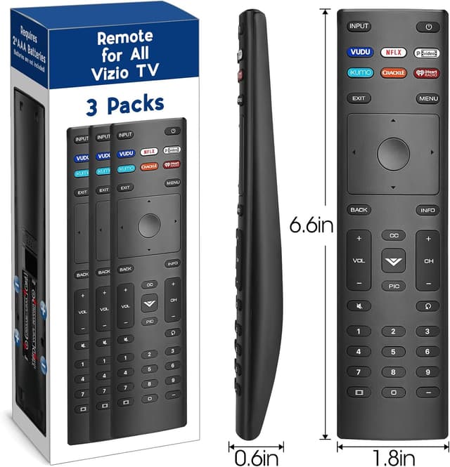 Thumbnail 5 de VIZIO 3-Pack Remote Replacement