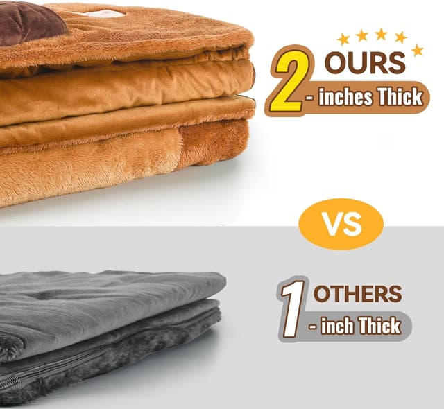 Thumbnail 2 de iPlay, iLearn Kid Sleeping Bag (Plush Capybara Slumber Bag) 2-in-1 Nap Mat & Pillow