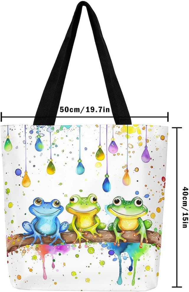 Thumbnail 2 de Homewish Canvas Tragetasche Tiermotiv 50L