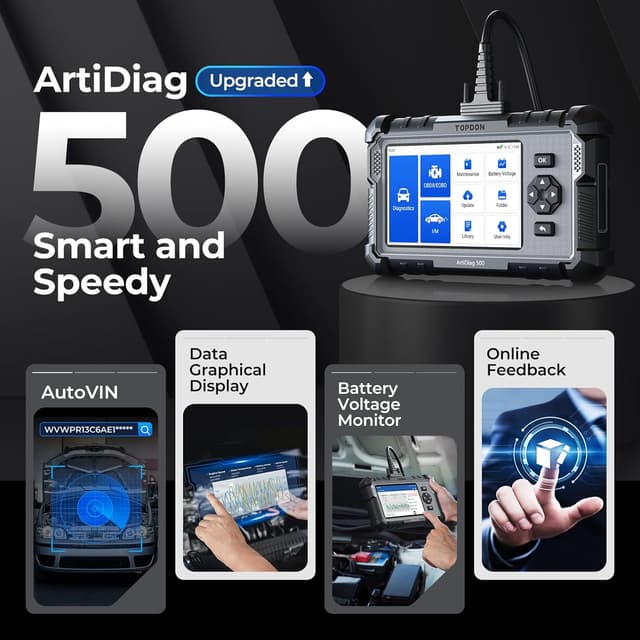 Thumbnail 5 de TOPDON ArtiDiag500 AD500 OBD2 Diagnosegerät