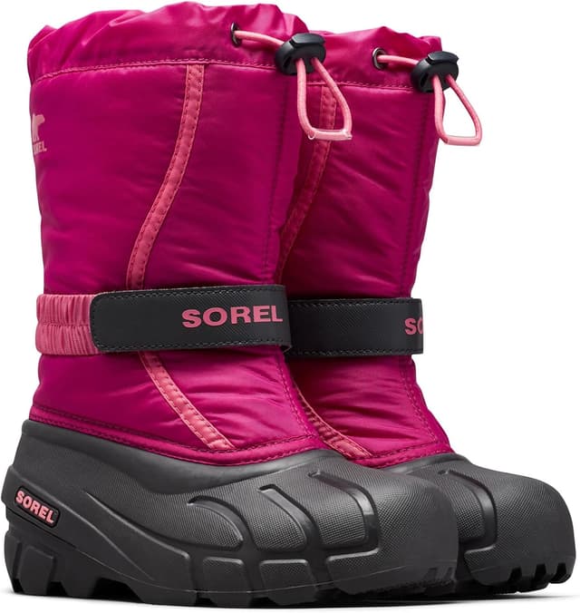 Detalle de Sorel Flurry Winterstiefel für Kinder – mit herausnehmbarer Filz-Innenstiefel