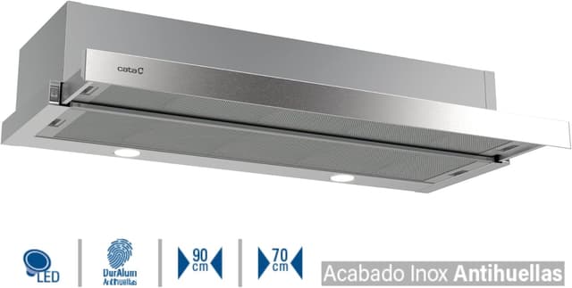 Thumbnail 2 de Cata TF 2003 DURALUM campana 60 cm 390m3/h