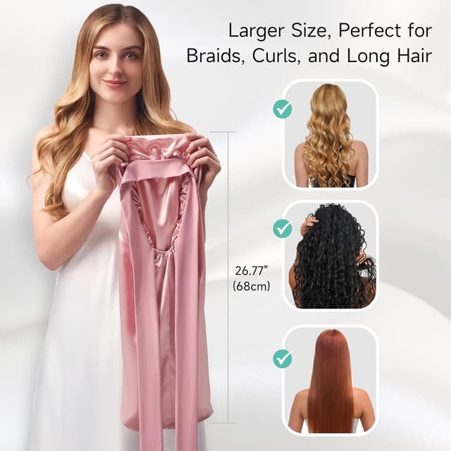 Thumbnail 4 de Umisleep 22 Momme Silk Sleep Bonnet 100% 🌙