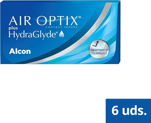 Detalle 2 de Air Optix plus HydraGlyde -3,5 Diopt lentes mensuales Pack 6
