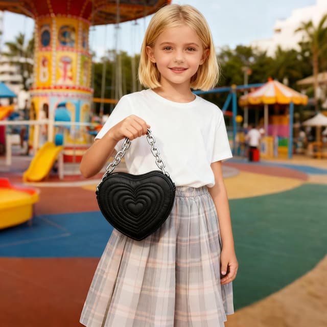 Detalle 2 de Gladdon graziosa borsetta cuore 1 borsa