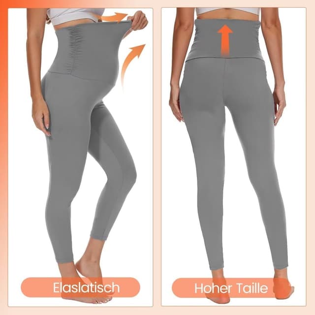 Thumbnail 2 de QGGQDD Thermo Umstandsleggings High Waist