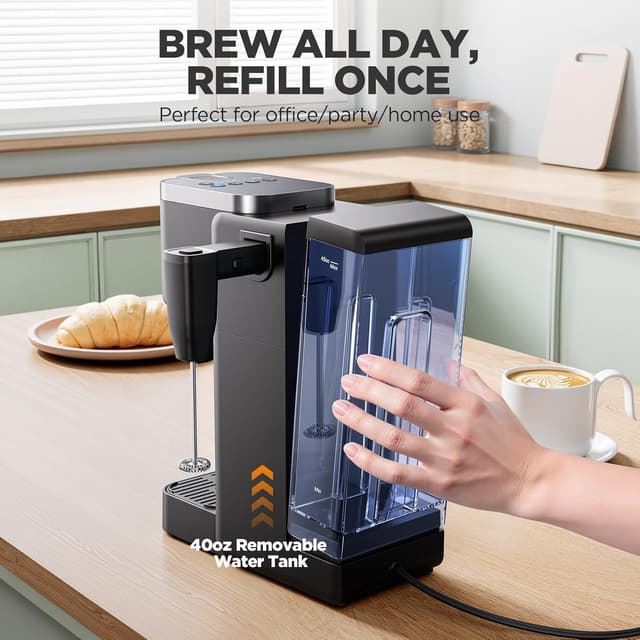 Thumbnail 5 de Tastyle Single Serve Coffee Maker 40oz