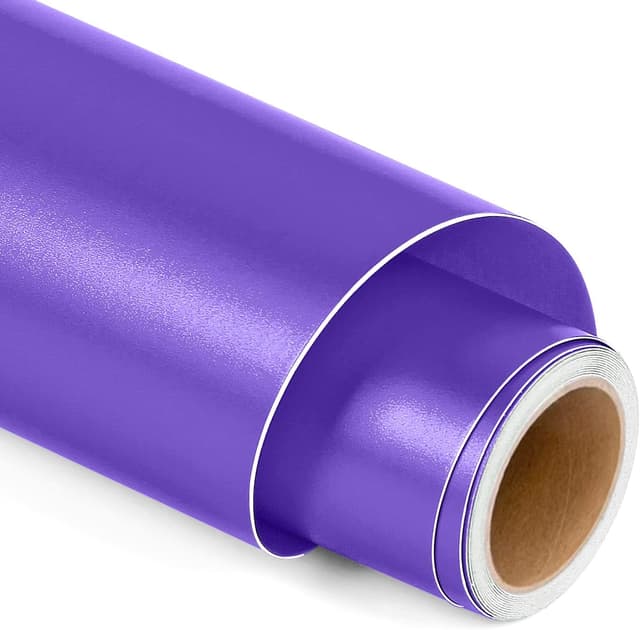 Detalle 2 de Matte Metallic Permanent Vinyl Roll for Cricut (12" x 5ft) in Champagne Gold