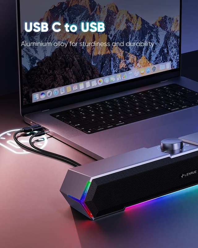 Thumbnail 5 de LENRUE G11 Desktop Speakers