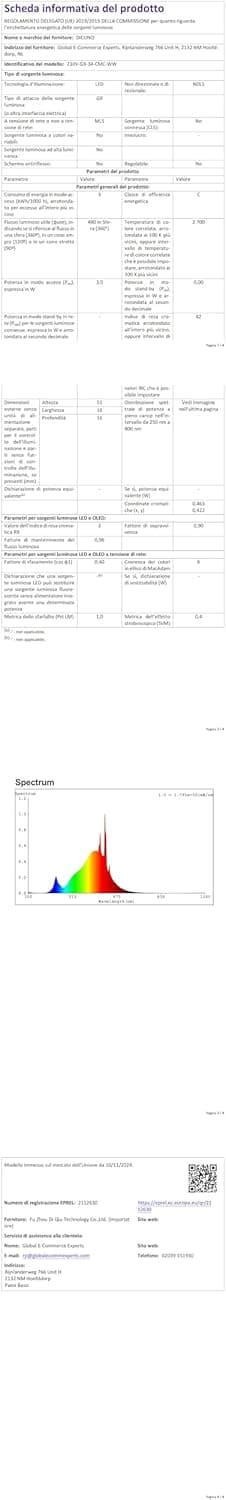 Thumbnail 12 de DiCUNO Bombilla LED G9 3W 🌟 Ahorro 40W, Blanco Cálido, 6 Piezas