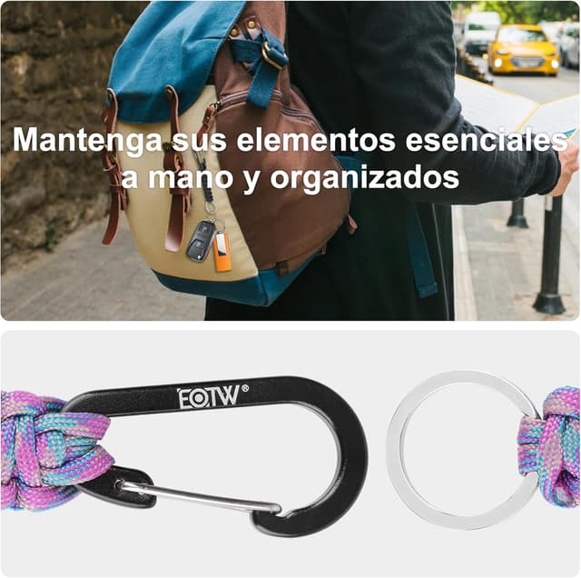 Thumbnail 5 de EOTW Llavero con Mosquetón y Kit de Supervivencia