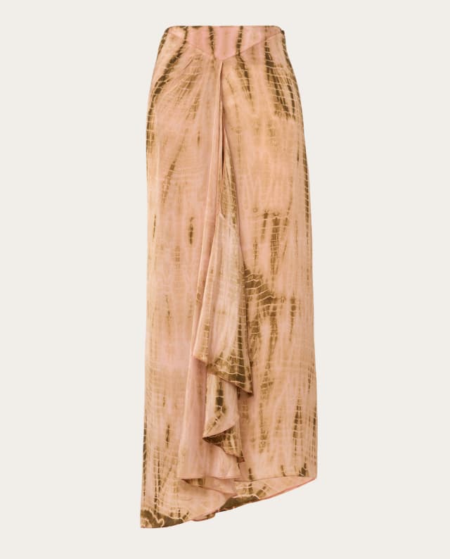 Imagen de Mes Demoiselles Clooney falda midi estampada en OfertitasTOP