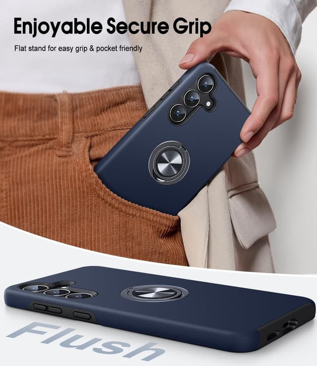 Thumbnail 6 de AOUIA S25 FE Case 360° Ring Stand