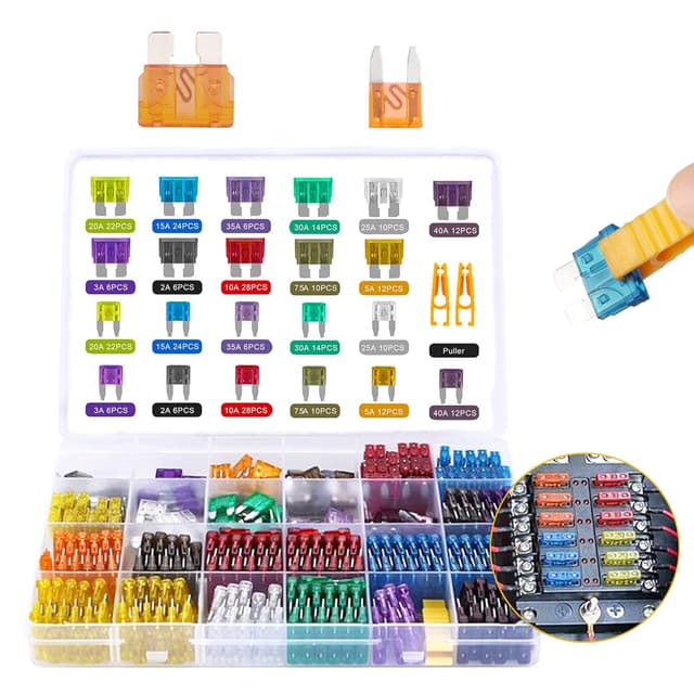 Detalle de Petutu 300‑teiliges Autosicherungsset 300 Stück